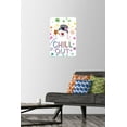 thumbnail image 2 of Frosty The Snowman - Chill Out Wall Poster with Push Pins, 14.725" x 22.375", 2 of 6