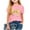 Pink, variant on Zpanxa Shirts for Girls Short Sleeve Crew Neck Back To School Print Preschool Casual Tee Shirt 3 Years