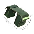 thumbnail image 2 of Phenofice Motorcycle Side Bag Durable Canvas Pouch For Motorcycle Storage Compact Design For Tools Phone And Accessories, 2 of 8