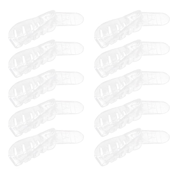 Bandeja De Impresiones De Dientes, Bandeja De Impresiones De Dientes Dentales Uso Desechable 10 Piezas Higiénico Seguro Para El Cuidado Dental ANGGREK Diente inferior izquierdo superior derecho