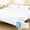 White #4, variant on Byikun Bedding Set All Season & Machine Washable with Polyester Sheets Fade Proof for Daily Use Suitable for College Dorm