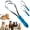 #A, variant on Dual Sided Shedding Blade, Stainless Steel Deshedding Brush with Comfort Grip, Fine and Coarse Teeth Pet Grooming Tool for Long and Short Hair, Dogs, Cats, Horses, Cattle and Sheep (#A)