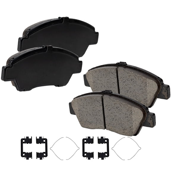 Brake Pad Set Compatible with 2011-2015 Honda CR-Z 2009-2013, 2015-2020 Fit 4Cyl 1.3L 1.5L 2.2L Front