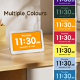 thumbnail image 4 of Reloj calendario Raynic, reloj digital con fecha, 12 temas, 4 of 9