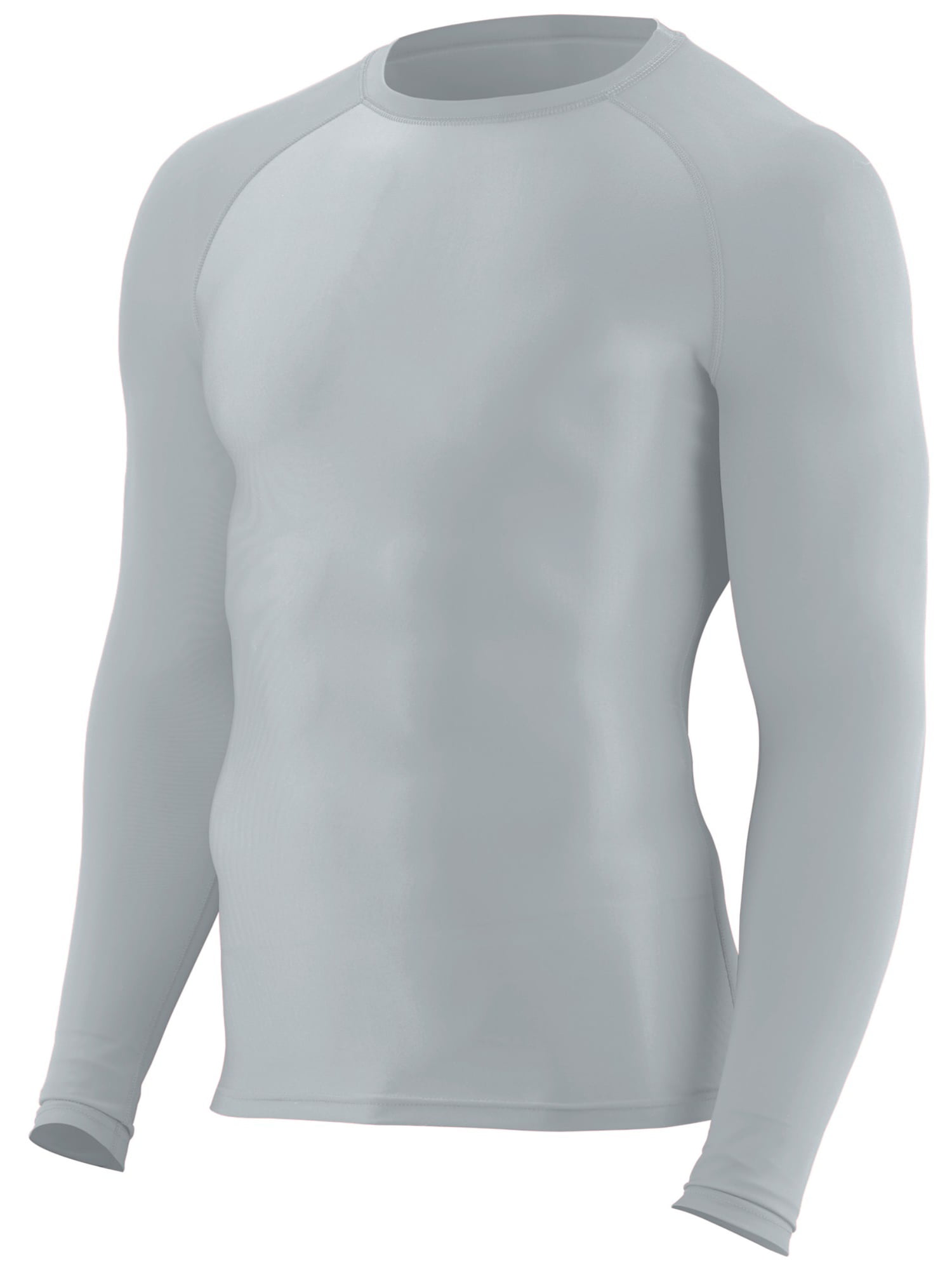 2605 Augusta Sportswear Boys Hemmed Long Sleeve Hyperform Compression T-Shirt