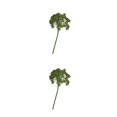 thumbnail image 3 of Yuarrent de león artificiales Flor falsa Regalo decorativo Ramo de flores simuladas No se desvanece Home Garden Party Living Hotel Green Verde 2Conjunto, 3 of 6