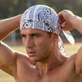 thumbnail image 5 of Paisley Bandana Head Wrap,Lightweight Breathable Tied Style Head Scarf for Men,Women,Fashion Head Wrap for Daily,Sports,Streetwear, 5 of 7