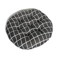 thumbnail image 1 of Matsuzay Almohadilla multiusos para máxima comodidad en todas partes Cojín para sentarse Cómodo cojín para silla Cojín para respaldo Decoración del hogar Rejilla negra 50cm*50cm*9cm, 1 of 6
