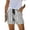 Stripe, variant on SOMER Shorts for Women High Waisted Casual Wide Leg Loose Drawstring Dressy Shorts Summer Beach Vacation Black