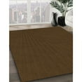 thumbnail image 3 of Ahgly Company Machine Washable Indoor Rectangle Transitional Dark Bronze Brown Area Rugs, 2' x 4', 3 of 7