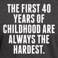 thumbnail image 3 of CafePress - The First 40 Years Of Childhood T Shirt - Men's Classic Graphic Cotton T-Shirt, 3 of 4