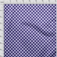 thumbnail image 4 of oneOone Velvet Blue Fabric Gingham Check Sewing Craft Projects Fabric Prints By Yard 58 Inch Wide, 4 of 4