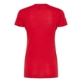 thumbnail image 2 of M&O 3542 T-Shirt à Col en V pour Femmes en Mélange de Luxe, 2 of 2
