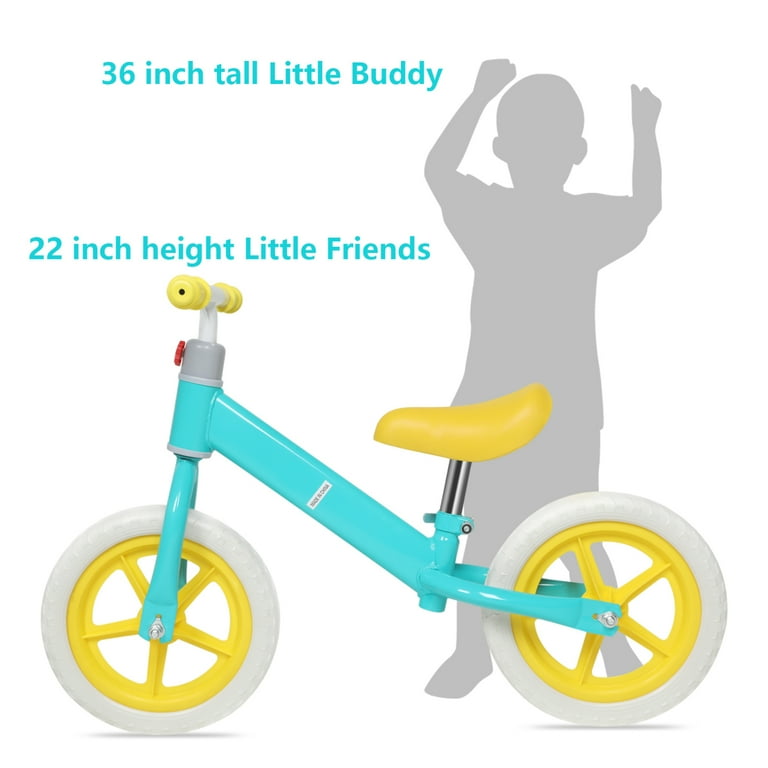 Gift for Baby 11 INCH Kids Balance Bike Beginner Toddler Bike No Pedal Bicycle for Girls Boys Ages 18 Months to 5 Years Old Lightweight Toddler