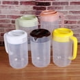 thumbnail image 4 of Large Capacity Milk Tea Measuring Kettle Beverage Storage Container With Lid Heat Resistant Cold Water Jug Plastic Juice Pitcher (2500ml Random Color), 4 of 8
