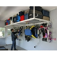 Garage Ceiling Storage Product Image Saferacks 2 4x8 Overhead Garage Storage Racks Heavy Duty 24 45
