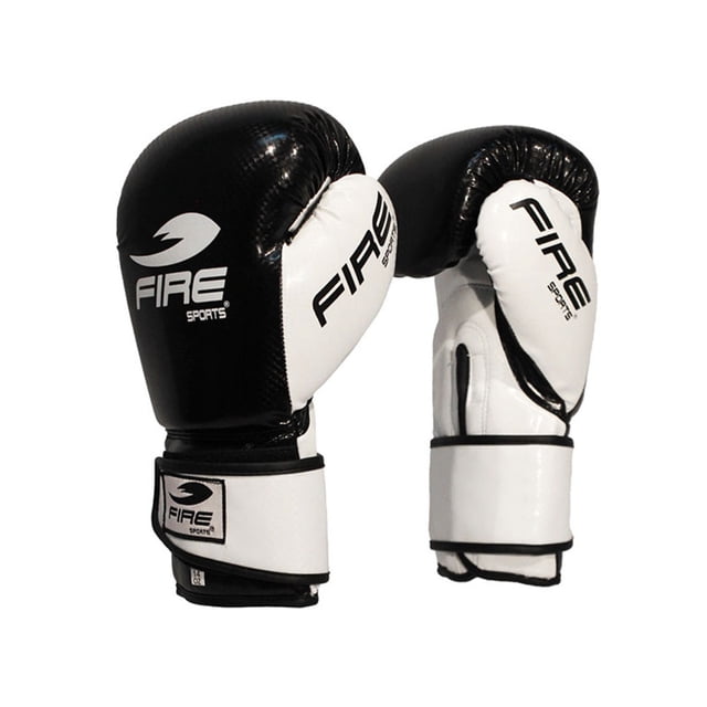 Guantes de Box en PVC Fire Sports Negro 14 oz Boxing FIRE SPORTS Negro/ Entrenamiento