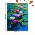 thumbnail image 3 of Dreamy Girl Lavender Field Oil Painting Canvas Home Wall Art, 3 of 8