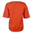 thumbnail image 2 of Women's Petite Cutout Jersey Top-R-PM, 2 of 4