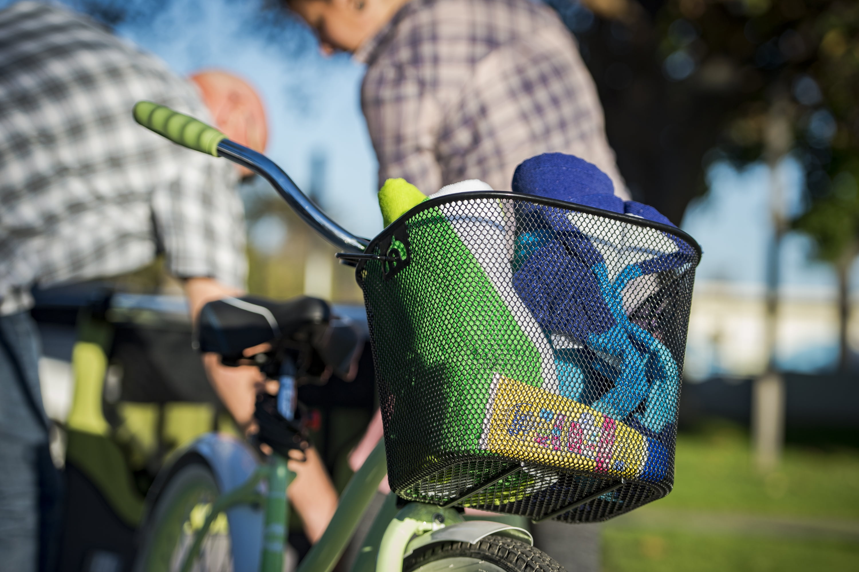 Bell Tote 510 Metal Handlebar Basket Black