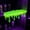 Green, variant on Glow in Dark Green Slime Drip Floating Shelf, PET Melting Slime Wall Mount Display Shelf, Spooky Halloween Floating Shelf for Gothic Bathroom Bedroom Bar Decor 7.87 Inch