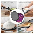 thumbnail image 7 of Pofeuu Halloween2 Print Silicone Pot Mat Mitten With Hanging Loop Heat Resistant Oven Mitts Non-Slip Bbq Baking Smoking Potholders, 7 of 7