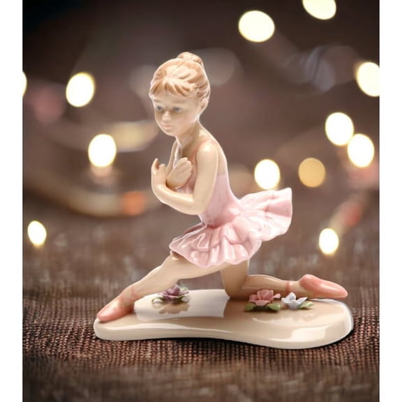 Ceramic Pink Ballerina Figurine 4.5 Inch  Daughter