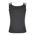 thumbnail image 4 of LSLJS Women Spaghetti Strap Tank Tops Women's Summer Casual Solid Color Design Camisole Top, 4 of 6