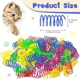 thumbnail image 5 of 56pcs/28pcs/14pcs Cat Toys Mixed Pack. A Combination of Various Plastic Toys and Plush Toys Suitable for Multiple Cats To Play, 5 of 9