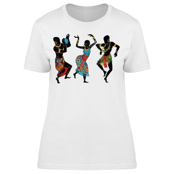 Ethnic Papuan Style Dancing T-Shirt Women -Image by Shutterstock, Female Small