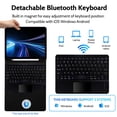 thumbnail image 3 of Funda Teclado Nsyee para iPad Air 11" M2/M3 con Bluetooth y Trackpad, 3 of 7