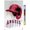 Premium Poster & Clip Bundle, variant on MLB Los Angeles Angels - Drip Helmet 22 Wall Poster, 14.725" x 22.375"