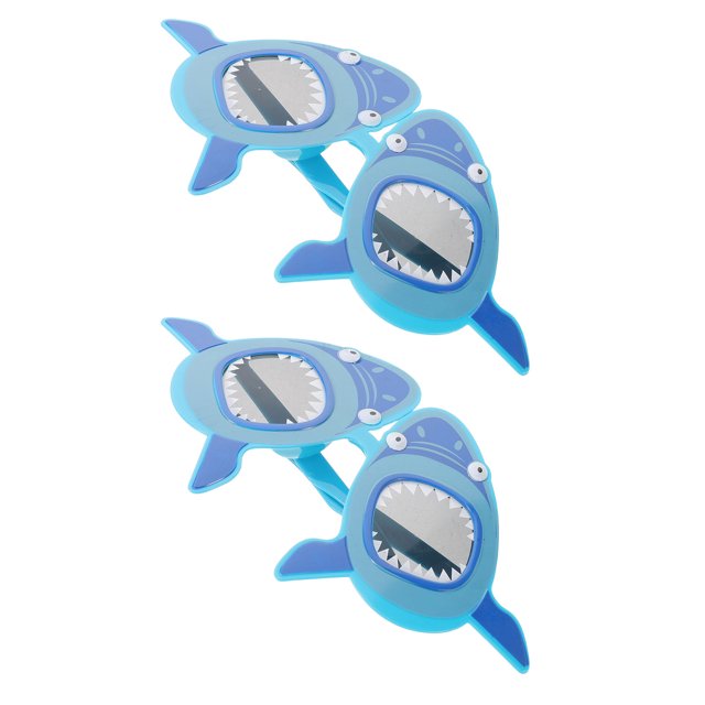 WHAMVOX 2Ud Gafas De Fiesta Con De Tiburón Para Y Fotos En Eventos Temáticos