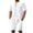 #187-White, variant on Kakii 2 Piece Short Sets for Men Summer Beach Outfits Stripe Texture Button Down Shirts & Shorts Casual Vacation Set
