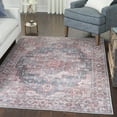 thumbnail image 3 of Nourison Home Machine Washable Vintage Boho Multicolor 5'3" x 7'3" Area Rug, (5' x 7'), 3 of 12