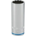 thumbnail image 2 of Channellock Products 1/2" Drive 22 mm 12-Point Deep Metric Socket, 2 of 2