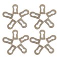 thumbnail image 1 of KAKOWELY 20Ud Accesorios De Hardware Para Muebles Con Cubierta De Llave Decorativa En Café Aleación, 1 of 6
