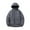 Dark Gray, variant on Ski Jacket Short Cotton Padded Puffer Jacket Oversized Solid Full Zipper Simple Winter Snow Coat Windproof Water Resistant Casual Hooded Winter Coats for Men M-4XL Purple