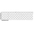 thumbnail image 3 of Ambesonne Abstract Fabric by the Yard Upholstery, Chandelier Style Elements, 3 Yards, White and Pale Grey, 3 of 5
