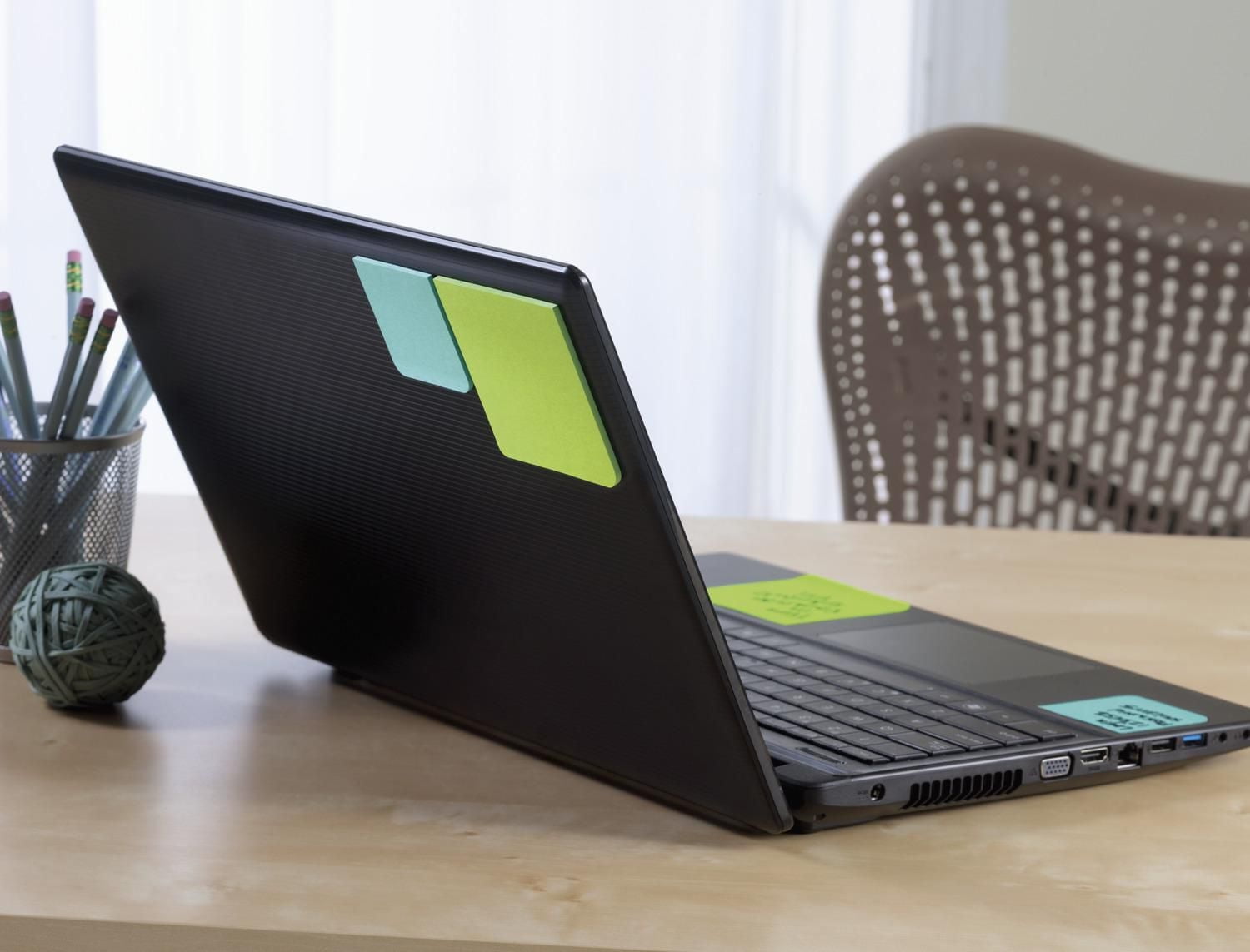 Feuillets super collants Post-it®, F220-8SSAU, collection Rio de Janeiro, 25 feuillets/bloc, 8 blocs/paquet