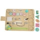 thumbnail image 1 of Tablero de habilidades para niños pequeños, tema de desbloqueo, coordinación mano-ojo, tablero sensorial de madera gruesa para educación, aprendizaje familiar, 1 of 5