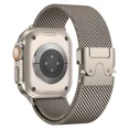 thumbnail image 5 of Milanese Strap for Apple Watch Ultra 2 49mm 46mm 42mm 45mm 41mm 44mm 40mm Solo Loop Bracelet for Iwatch Series 10 9 8 7 6 SE 5 4 (starlight,42mm 44mm 45mm 49mm), 5 of 7