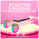 thumbnail image 3 of Scooter Infantil con asiento y llantas led Color rosa Elegate, 3 of 8