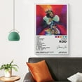 thumbnail image 4 of Rapper J Cole Kod Music Album for Room Aesthetic Canvas Wall Art Bedroom Decor Posters, 4 of 5