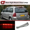 thumbnail image 3 of Luz de freno trasera LED Unique Bargains para Honda Civic EX Coupe de 2 puertas 2006-2011 No.34270SVAA01 Luz de freno de alto montaje blanca ABS impermeable 1 pieza, 3 of 7