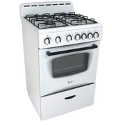Avanti 24 Compact Gas Range Oven, in Stainless Steel (GR2416CSS)