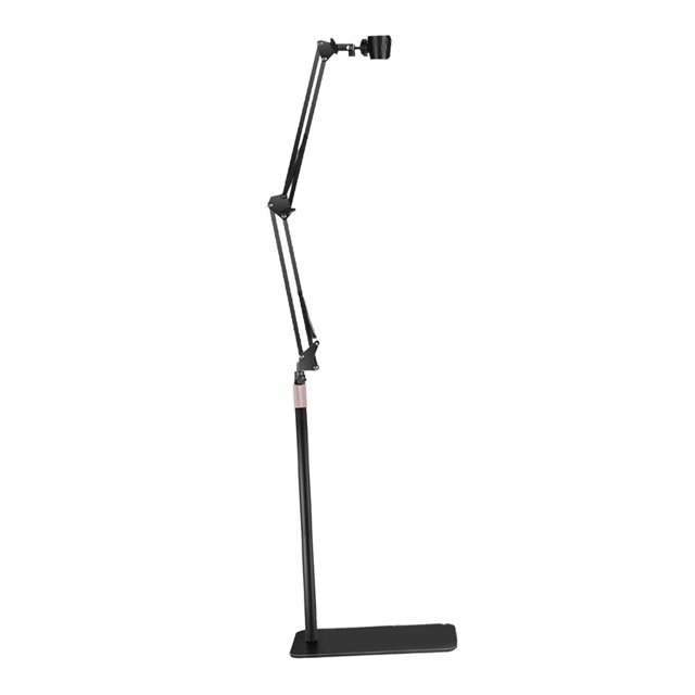 braveheart Support de Sèche-Cheveux Base Lourde Angle Réglable pour Mains Libres Soins Capillaires Universel Robuste et Pratique Noir