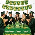 thumbnail image 5 of YAMB 2026 Graduation Party Dinnerware Set, Disposable Decoration Supplies Set with Plates Napkins Cups Banner and Tablecloth, Grad Party Celebration Tableware Banquet Layout Supplies, 5 of 6