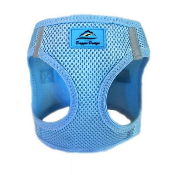 Doggie Design American River Ultra Choke Free Dog HarnessXL / Light Blue