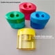 thumbnail image 5 of Methold Sacapuntas compacto doble para niños, sacapuntas de mano con sacapuntas de colores, esencial para la escuela. Suministros de escritura y corrección Juego de 8 piezas, 5 of 6